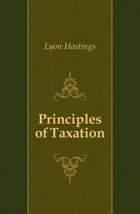 Principles of Taxation
