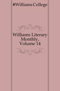 Williams Literary Monthly, Volume 14