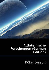 Altlateinische Forschungen (German Edition)