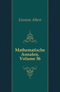 Mathematische Annalen, Volume 36