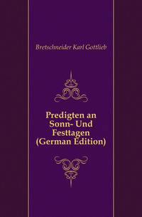 Predigten an Sonn- Und Festtagen (German Edition)