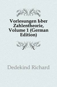 Vorlesungen Uber Zahlentheorie, Volume 1 (German Edition)