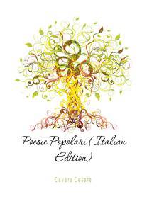 Poesie Popolari (Italian Edition)