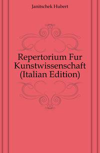 Repertorium Fur Kunstwissenschaft (Italian Edition)