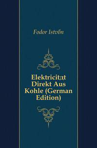 Elektricitaet Direkt Aus Kohle (German Edition)