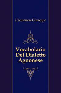 Vocabolario Del Dialetto Agnonese