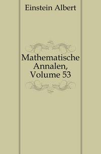 Mathematische Annalen, Volume 53