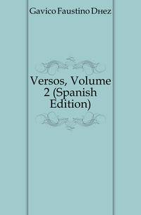 Versos, Volume 2 (Spanish Edition)
