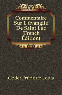 Commentaire Sur L'evangile De Saint Luc (French Edition)