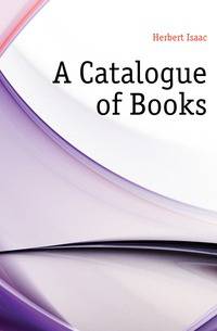 A Catalogue of Books