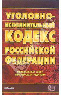 Уголовно-исполнительный кодекс Российской Федерации. 2007 год