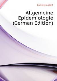 Allgemeine Epidemiologie (German Edition)