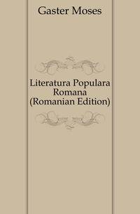 Literatura Populara Romana (Romanian Edition)