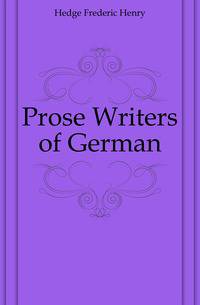 Prose Writers of German