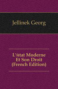 L'etat Moderne Et Son Droit (French Edition)