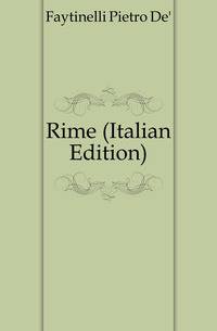 Rime (Italian Edition)