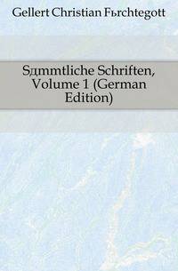 Saemmtliche Schriften, Volume 1 (German Edition)