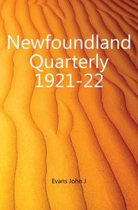 Newfoundland Quarterly 1921-22