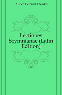 Lectiones Scymnianae (Latin Edition)