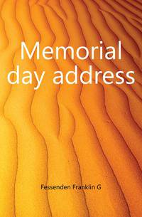 Memorial day address