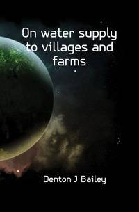 On water supply to villages and farms