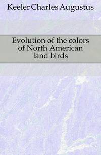 Evolution of the colors of North American land birds