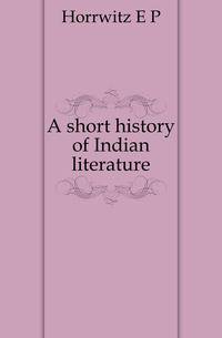 A short history of Indian literature