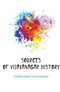 Sources of Vijayanagar history