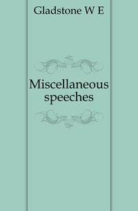Miscellaneous speeches