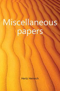 Miscellaneous papers