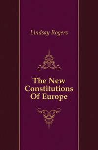 The New Constitutions Of Europe