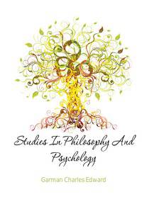 Studies In Philosophy And Psychology