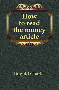 How to read the money article