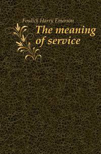 The meaning of service