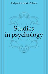 Studies in psychology