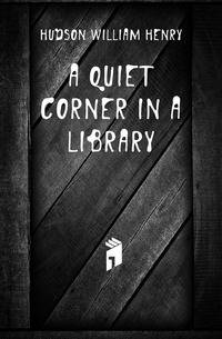 A quiet corner in a library