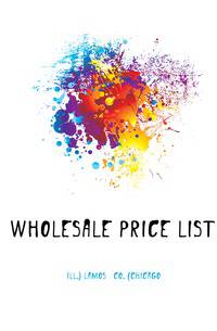 Wholesale Price List.