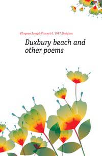 Duxbury beach and other poems