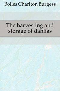 The harvesting and storage of dahlias