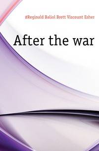 After the war