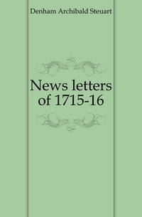 News letters of 1715-16