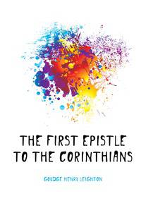 The First epistle to the Corinthians