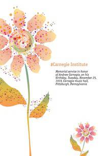 Memorial service in honor of Andrew Carnegie, on his birthday, Tuesday, November 25, 1919, Carnegie music hall, Pittsburgh, Pennsylvania