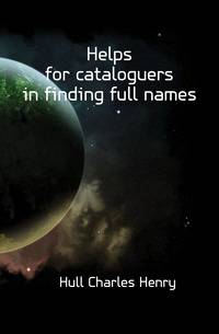 Helps for cataloguers in finding full names