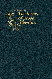The forms of prose literature