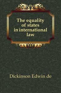 The equality of states in international law