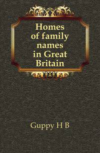 Homes of family names in Great Britain
