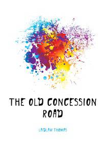 The old concession road