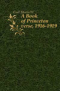 A Book of Princeton verse, 1916-1919