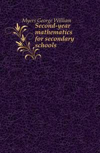 Second-year mathematics for secondary schools